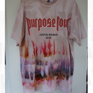 Custom Tie Dye Justin Bieber Tee